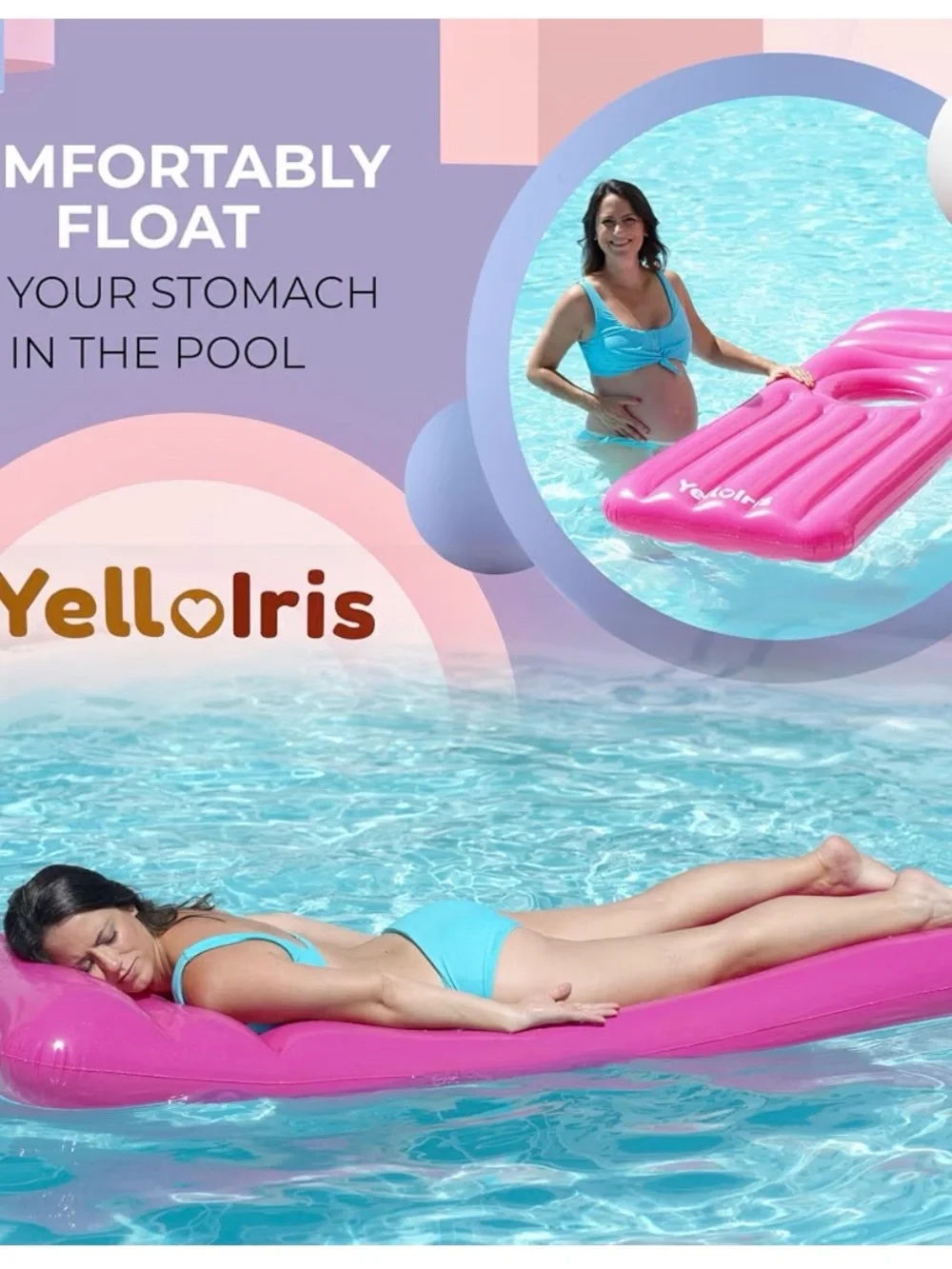 N/A pink inflatable